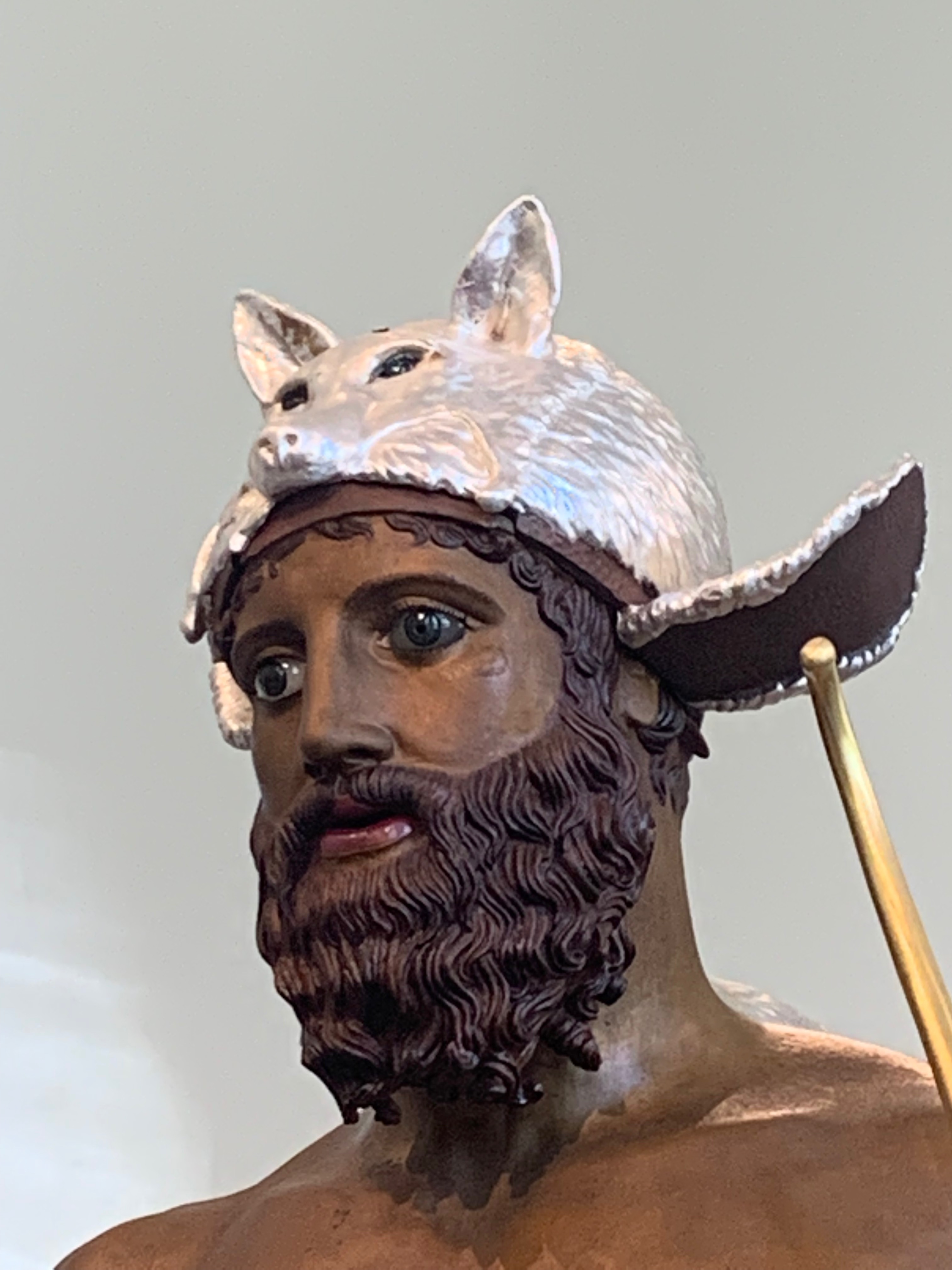 Des statues antiques en couleurs au MET
